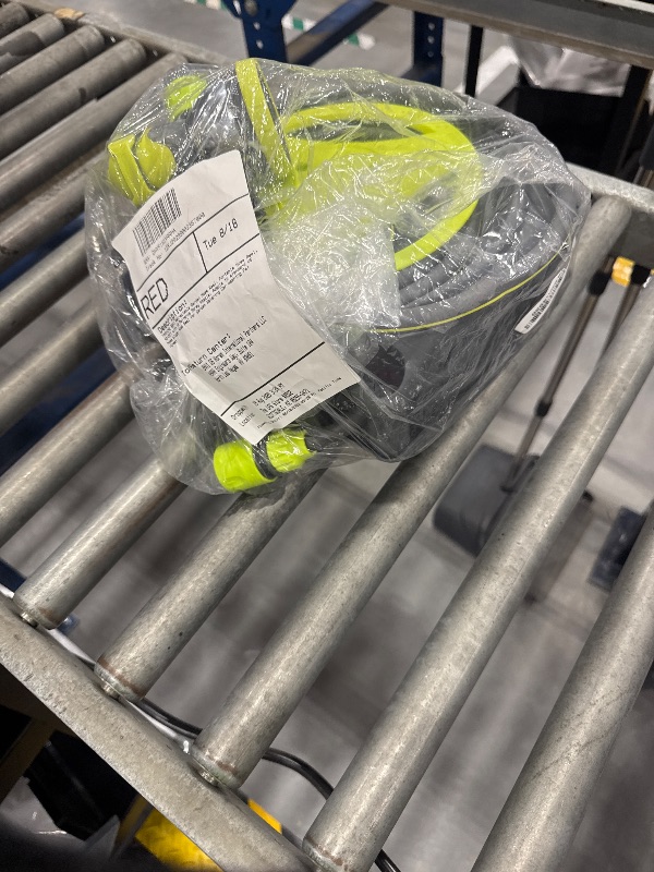 Photo 1 of YASHINE 50ft Retractable Garden Hose Reel - Green