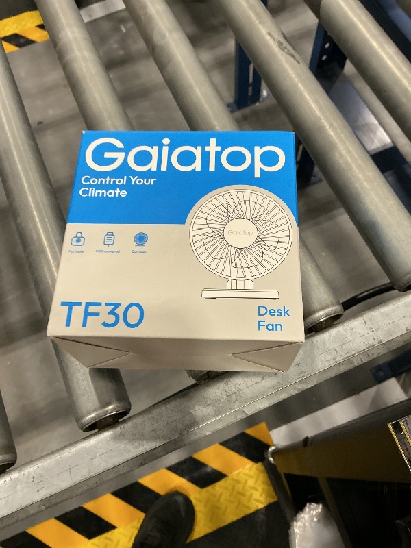 Photo 1 of Gaiatop USB Desk Fan, Portable, Quiet, 3-Speed