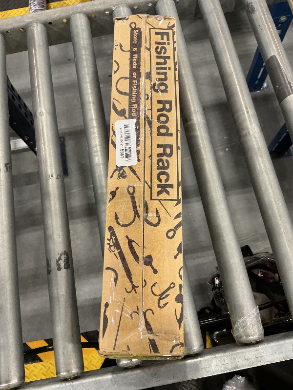 Photo 1 of Ghosthorn Fishing Rod Rack - Holds 6 Rods - Wall/Ceiling Mount