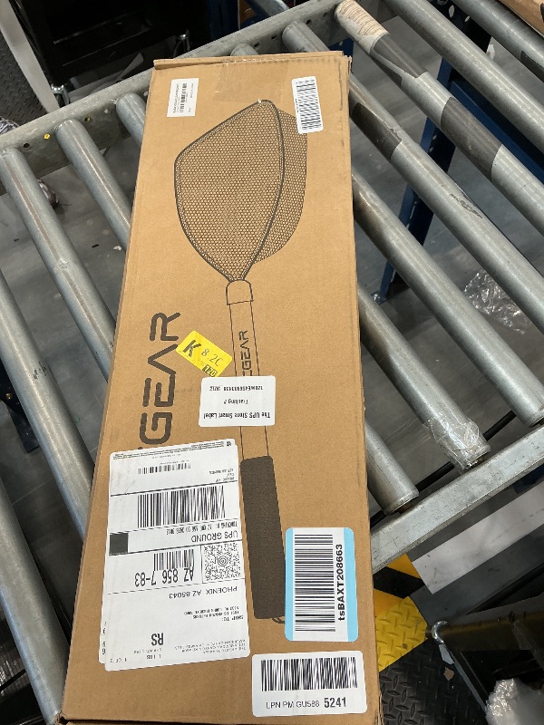 Photo 1 of BasicGear Medium Baitwell Landing Net, 8x10 in Hoop, 24 in
