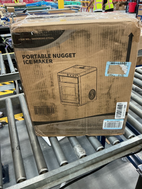 Photo 1 of EUHOMY Nugget Ice Maker Countertop, 44Lbs/24H, Self-Cleaning