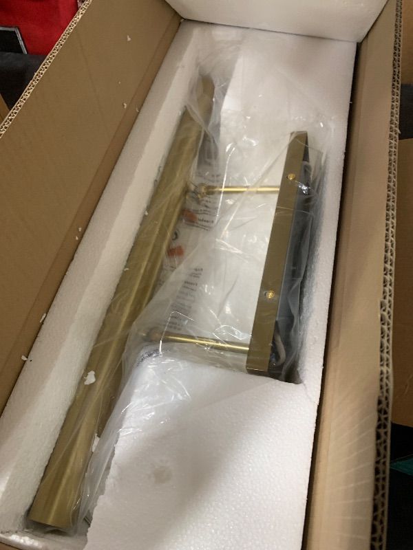 Photo 1 of ADISUN 24" Gold Hardwired Picture Light