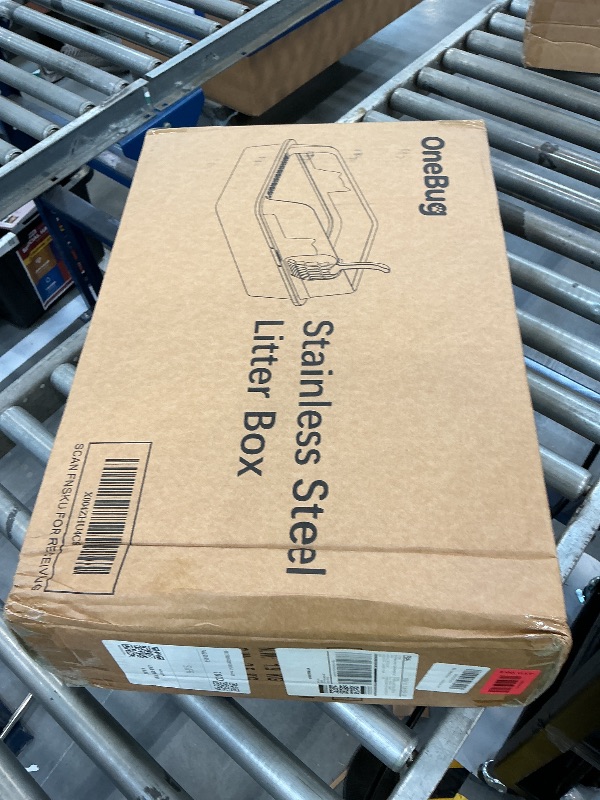 Photo 1 of OneBug XL Stainless Steel Cat Litter Box
