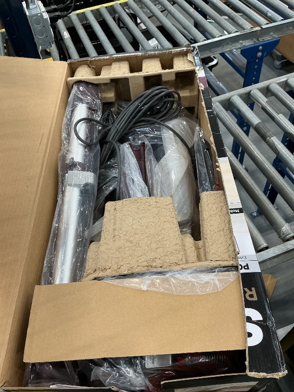 Photo 1 of Rotator Powered Lift-Away Deluxe Vacuum Color: Brass/Silver