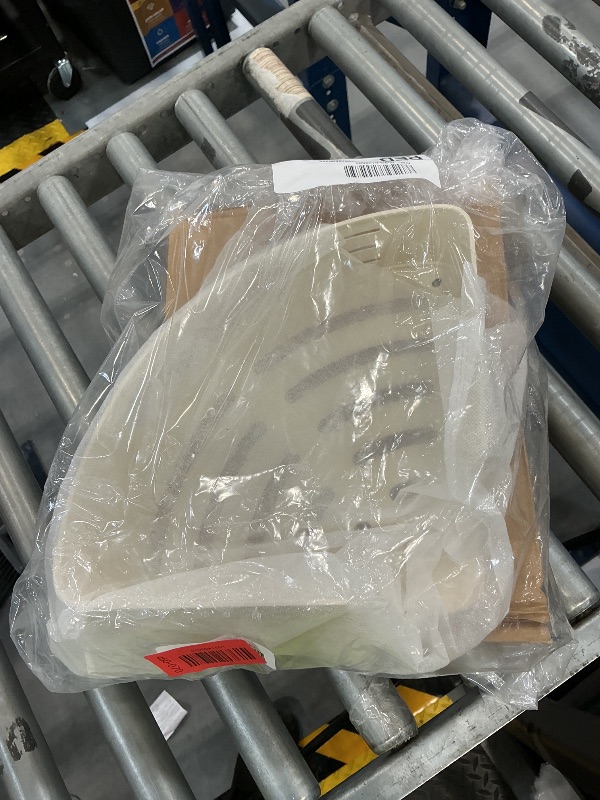View 2 of Voldra Aluminum Corner Shower Caddy - 2 Pack Cream White