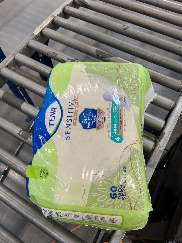 Photo 1 of TENA Intimates Moderate Bladder Leakage Pad for Women, Moderate Absorbency, Long Length, 60 count