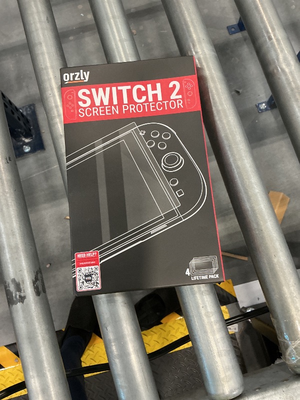 Photo 1 of Orzly Nintendo Switch 2 Screen Protector (7.9") 4-Pack