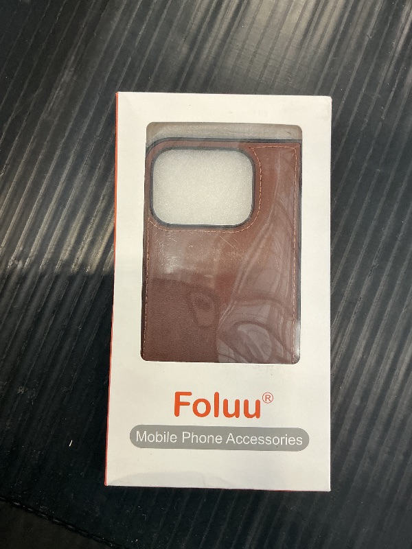 Photo 1 of Foluu for Google Pixel 9 Pro Fold Case, with Front Built-in Screen Protector, PU Leather + Hard PC Shell Ultra Thin Slim Durable Protective Phone Case Cover for Google Pixel 9 Pro Fold 2024 (Brown)