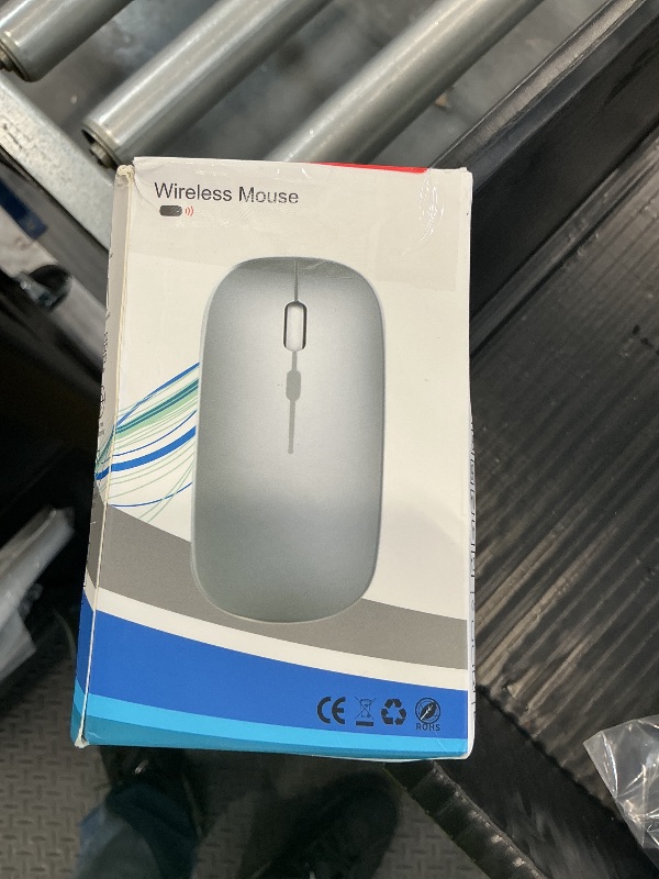 Photo 1 of Afaartcci Rechargeable Wireless Mouse, Black