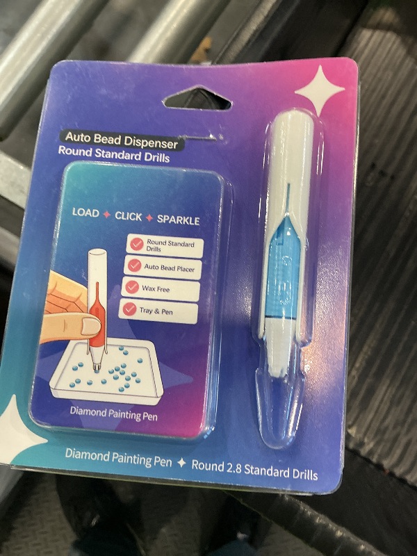 Photo 1 of Automatic Diamond Painting Bead Dispenser - Blue