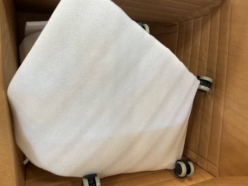 Photo 1 of LIMKOMES Rolling Stool with Back Support