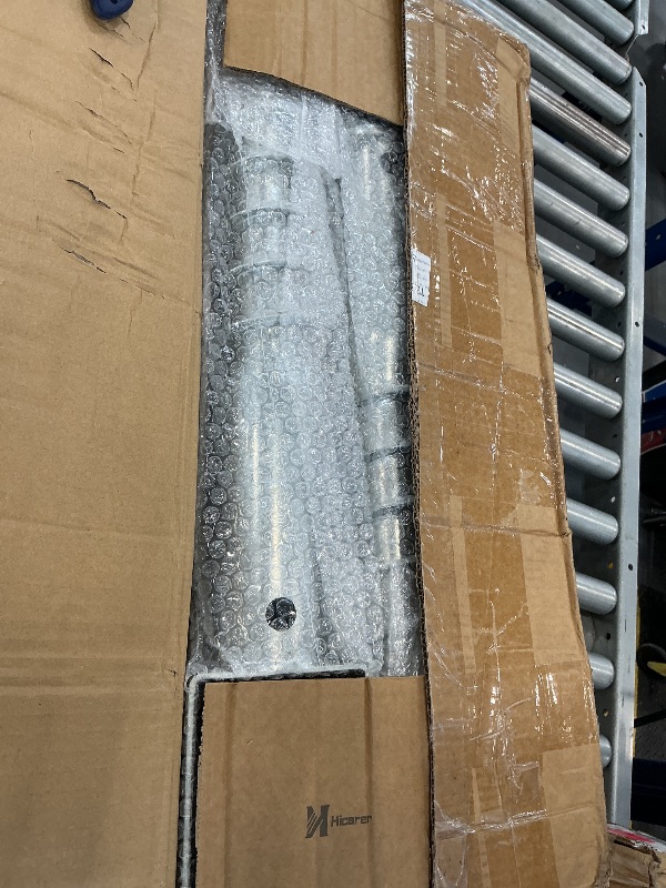 Photo 1 of Hicarer 6 Pack No Dig Ground Anchors for Standard 4 x 4 Posts,Silver