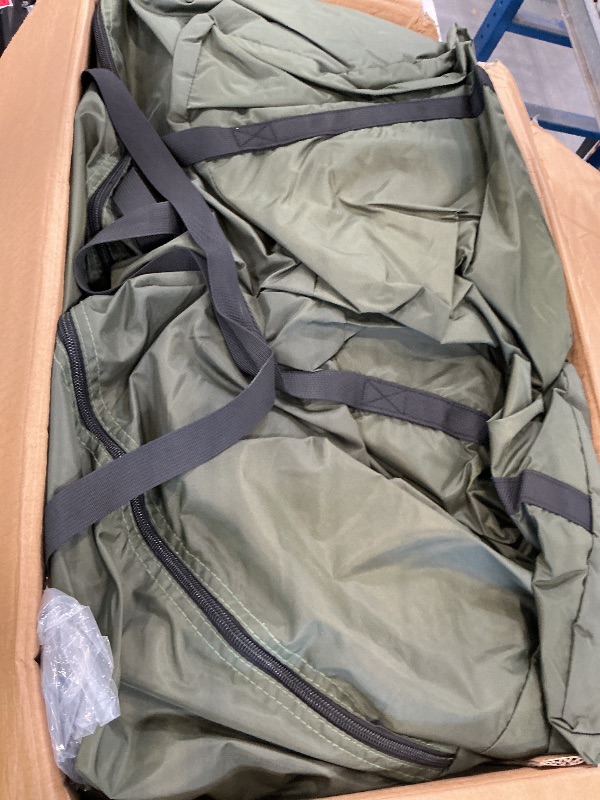 Photo 1 of WaldZimmer Inflatable Camping Tent w/Hand Pump Mesh Win-Door 63 SQ FT Green