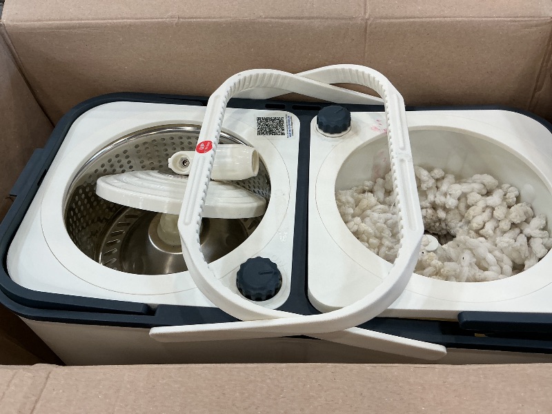 Photo 1 of RinseWise Large Gen 1 Mop Bucket Set - White/Grey