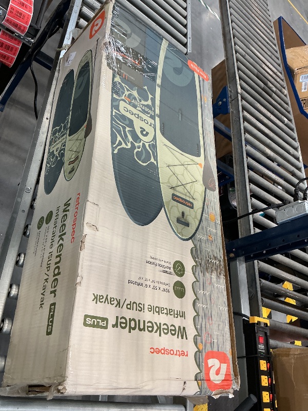 Photo 1 of Retrospec Weekender Plus 10'6" Inflatable Paddle Board Kayak SUP