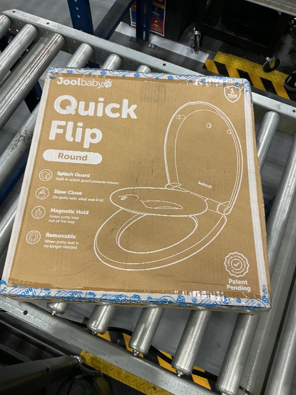 Photo 1 of Jool Baby Quick Flip Toilet Seat with Potty & Splash Guard