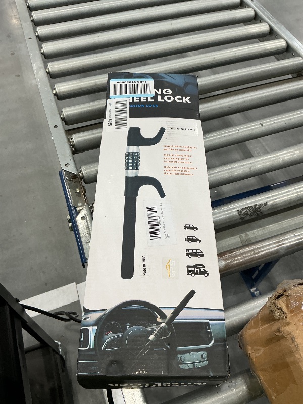 Photo 1 of OPL5 Steering Wheel Lock - Blue