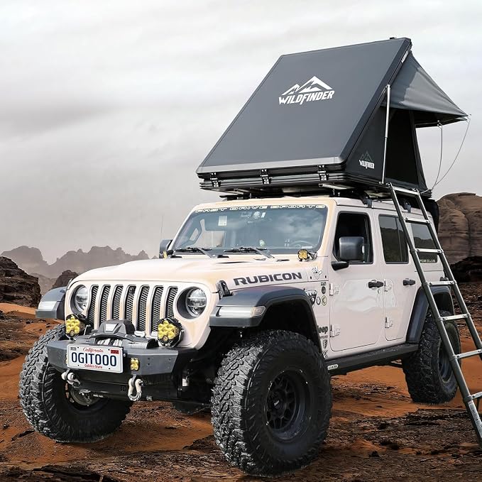 Photo 1 of WildFinder Rooftop Tent, Hard Shell Roof Top Tent for Jeep SUV Truck Van