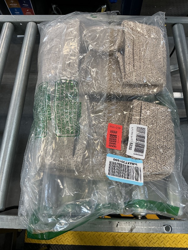 Photo 1 of Maxuni Storage Baskets (3 Pack, Mixed Brown)