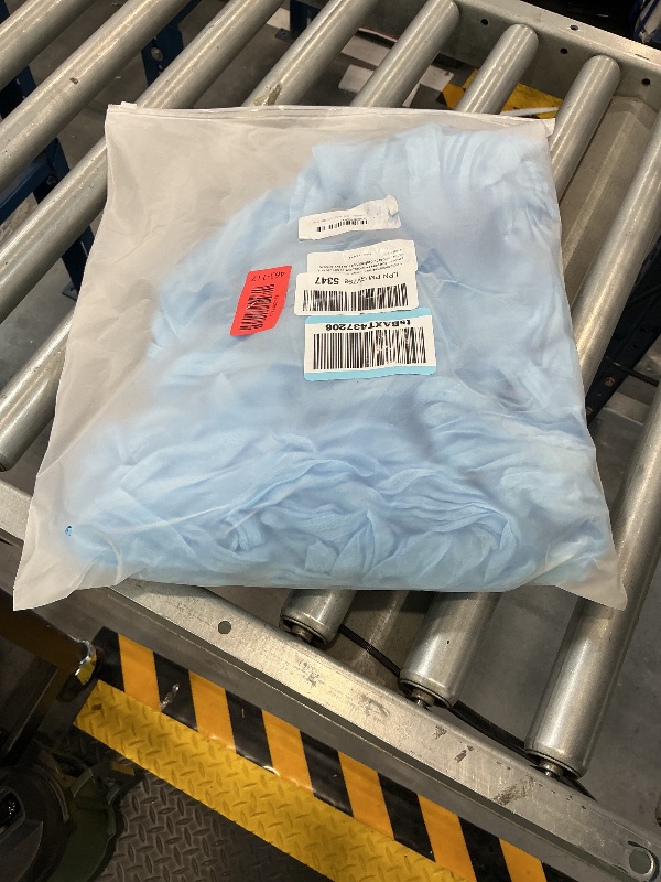 Photo 1 of RealBox 3 Pack Baby Blue Cheesecloth Table Runners