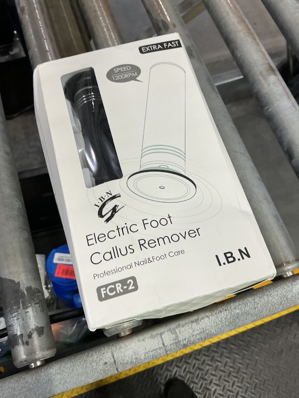 Photo 1 of IBN G Electric Callus Remover - Black, Adjustable Speed