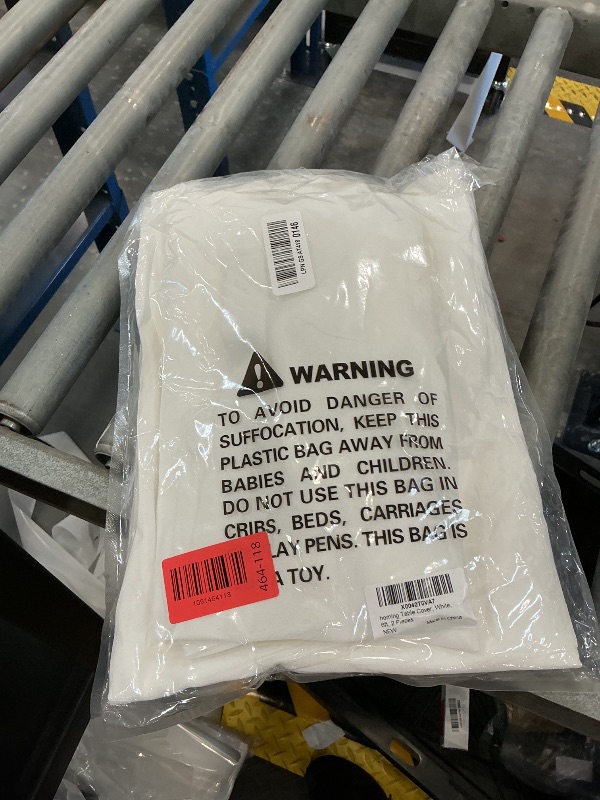 Photo 1 of homing 2-Pack Elastic Fitted Table Cloth - White