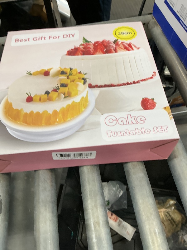 Photo 1 of Miecux Cake Decorating Turntable, 11" White