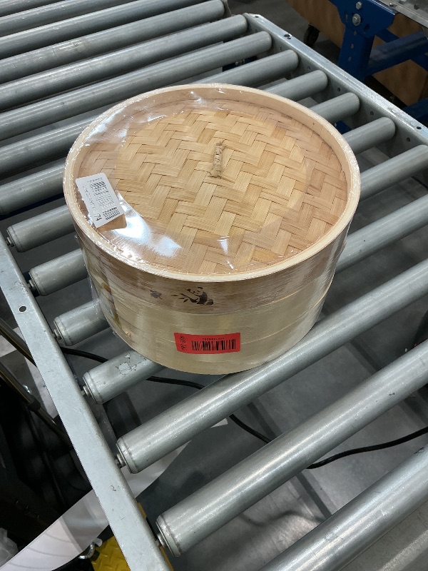 Photo 1 of Prime Home Direct 10 Inch Bamboo Steamer Basket Set