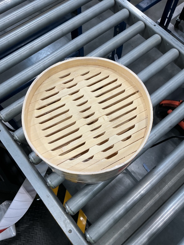 Photo 1 of Prime Home Direct 10 Inch Bamboo Steamer Basket Set