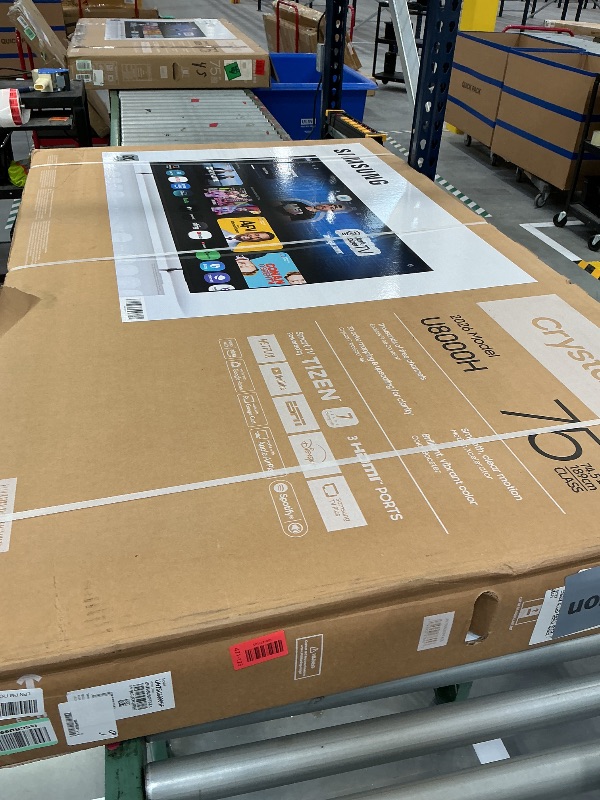 Photo 1 of Samsung 75-Inch Class U8000H Series 4K Smart TV (2026)
