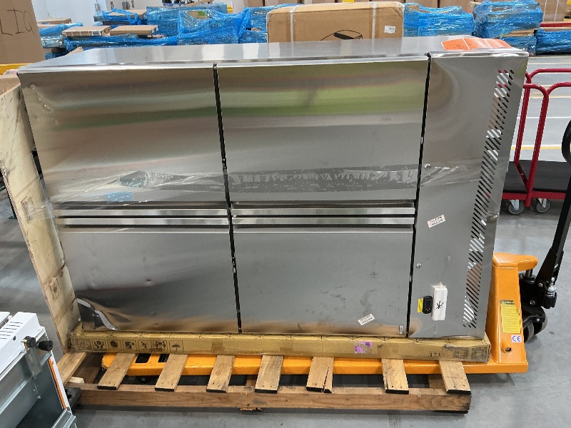 Photo 1 of LCEKY 48" Commercial Freezer - 36 Cu.ft Stainless Steel