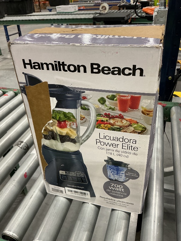 Photo 1 of Hamilton Beach Power Elite Blender For Smoothies With Wave Action System