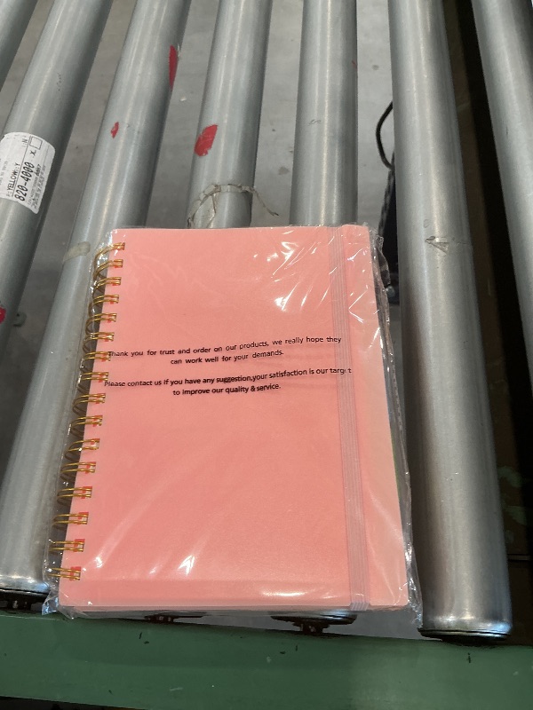 Photo 1 of OMEYA 5-Subject Spiral Notebook, College Ruled, A5, Pink