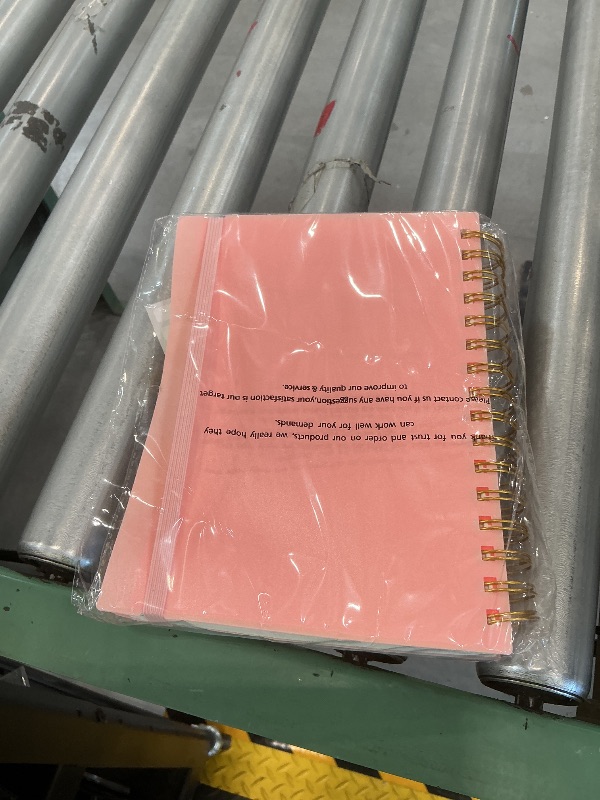 Photo 1 of OMEYA 5-Subject Spiral Notebook, College Ruled, A5, Pink