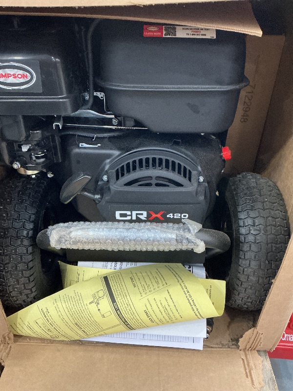 Photo 1 of Simpson PowerShot 4400 PSI Gas Pressure Washer