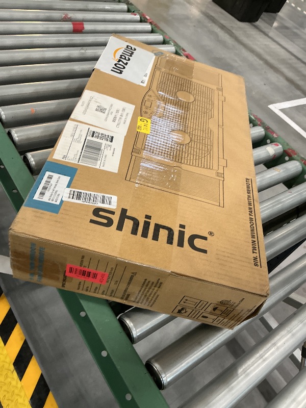 Photo 1 of shinic Window Fan, 9-Inch Blades, Reversible Airflow, 3 Speeds