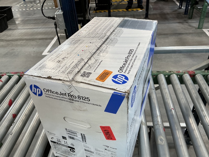 Photo 1 of HP OfficeJet Pro 8125 Wireless All-in-One Color Inkjet Printer, Print, Scan, Copy, ADF, Duplex Printing Best-for-Home Office, 3 Month Trial of Instant Ink Included, AI-Capable (C2VJ4A)