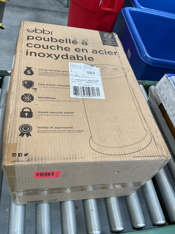 Photo 1 of Ubbi Stainless Steel Diaper Pail