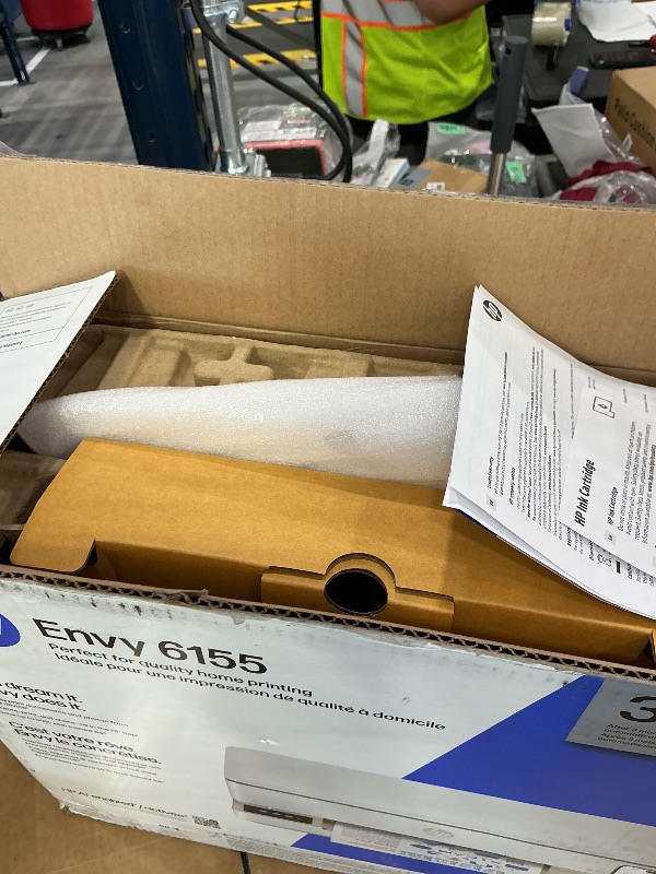 Photo 3 of HP Envy 6155 Wireless All-in-One Color Inkjet Printer, Print, Scan, Copy, Duplex Printing Best-for-Home, 3 Month Trial of Instant Ink Included, AI-Capable (C2WR7A) Portobello