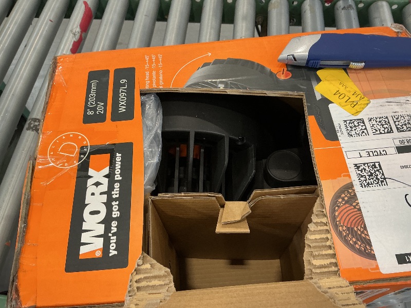 Photo 1 of WORX Cordless Misting Fan, 20V, WX097L.9