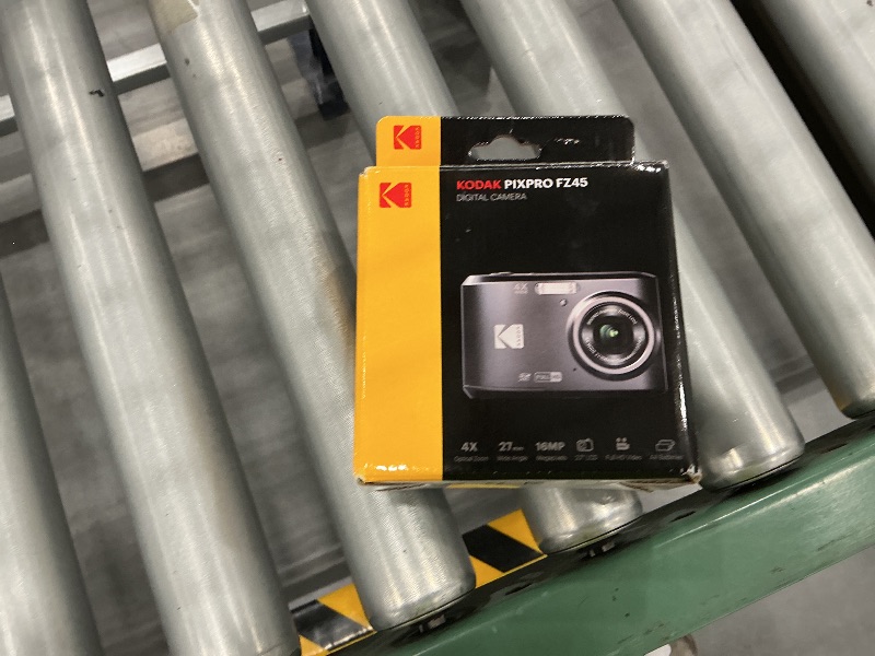 Photo 1 of KODAK PIXPRO FZ45 16MP Compact Digital Camera, 4X Optical Zoom, AA, White