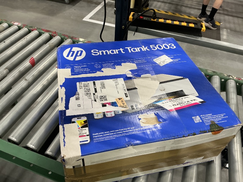 Photo 1 of HP Smart Tank 5003 Wireless All-in-One Ink Tank Printer, Scanner, Copier with up to 3 Years of Ink Included, Best-for-Home, Cartridge-Free Refillable, AI-Capable (9B2D3A