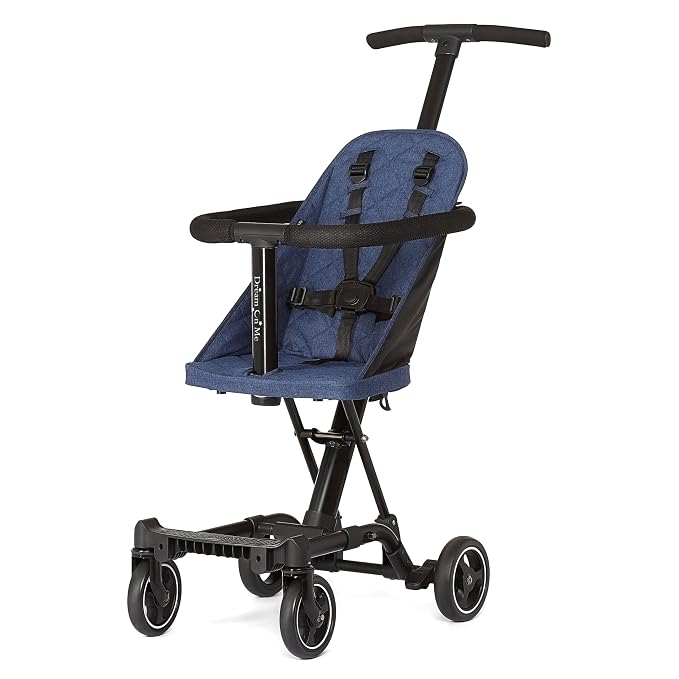 Photo 1 of Dream On Me Coast Rider Lightweight Travel Stroller, 45 Lb Limit, Navy