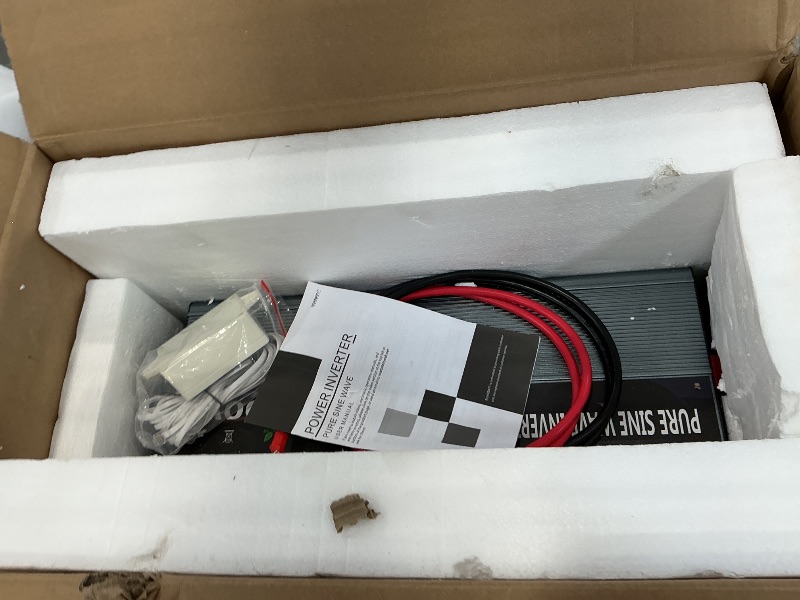 Photo 1 of 5000 watt Power Inverter DC 12V to AC 110V/120V Converter,10000w Peak.Comes with LCD Display,Wireless Controller, 4AC outlets,1USB.RV Inverter,Suitable for Camping,and Off-Grid Solar Inverter Systems