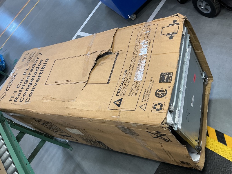 Photo 1 of Commercial Cool 11.1 Cu. Ft. Convertible Freezer Refrigerator, CCUC1110GS