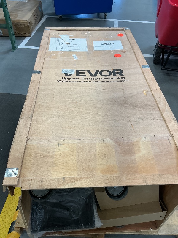 Photo 1 of VEVOR Commercial Ice Cream Machine, 20-28L/H Yield, 2200W 3-Flavor Freestanding Soft Serve Ice Cream Maker with 2 x 6L Hoppers & Hopper Agitation, Pre-Cooling Self-Cleaning for Snack Dessert Shops