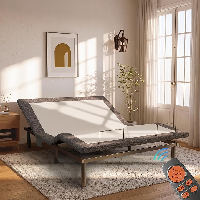 Photo 1 of Adjustable Bed Frame, King Adjustable Bed Base