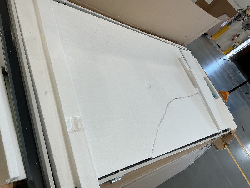 Photo 1 of Hasipu 71"×71" Large Tri-Fold Full Length Mirror on Wheels