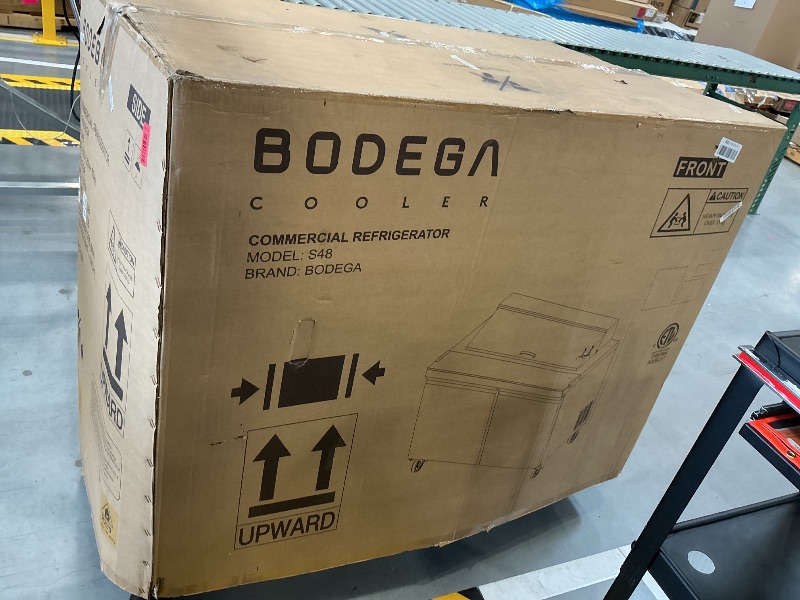 Photo 1 of BODEGA 48" Commercial Sandwich & Salad Prep Refrigerator