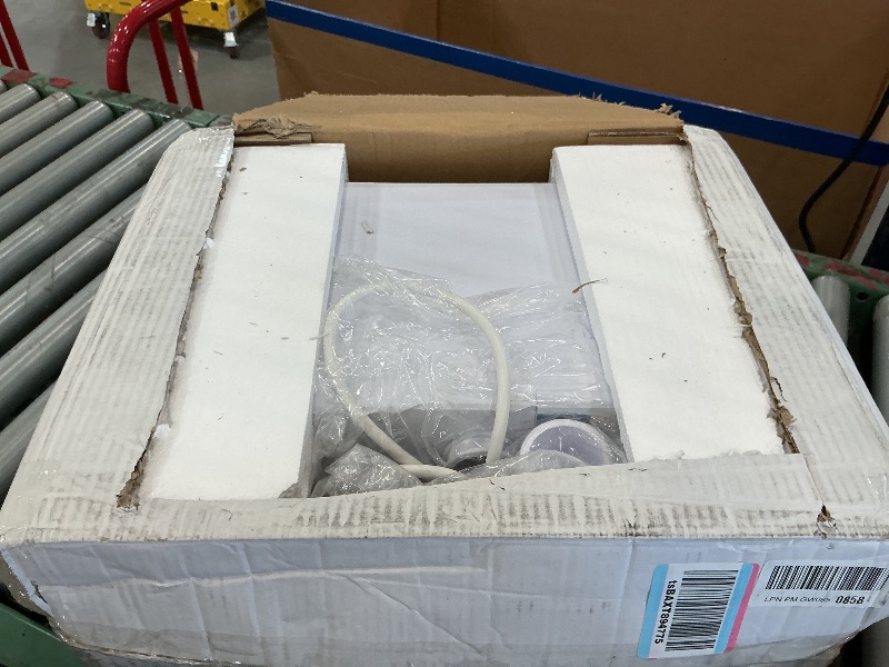 View 2 of VEVOR 900W Macerator Pump, 48 GPM Flow, 40 ft/12 m Head, Macerator Sewerage Toilet Pump with 4 Water Inlets, Waste Water Disposal Upflush Machine for Toilet, Basement, Shower, Sink, Laundry, Bathtub